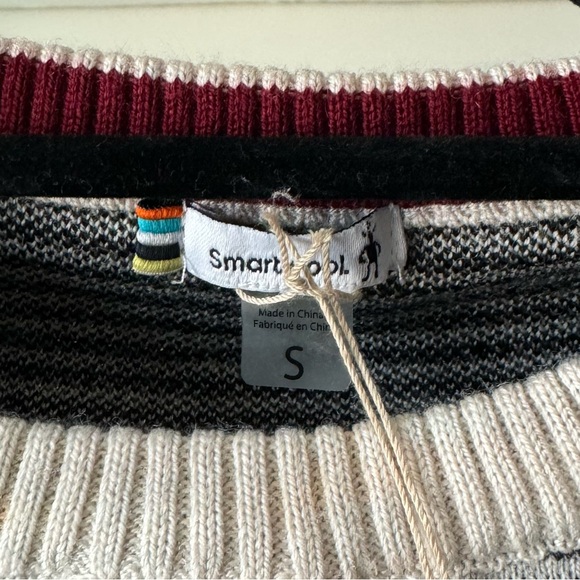 Smartwool | NEW Merino Wool Blend Dacono Striped Sweater - Picture 10 of 14